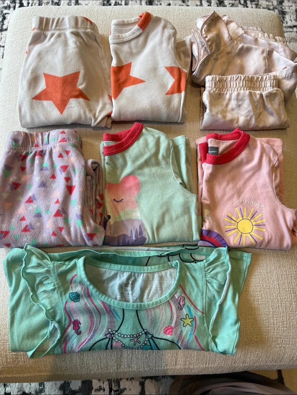 Girls' Lot of Pajamas